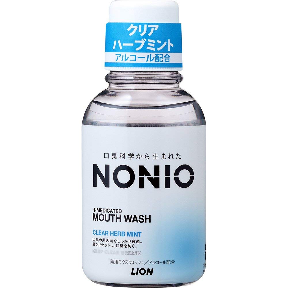 Amazon.co.jp: NONIOマウスウォッシュクリアハーブミント 80ML 