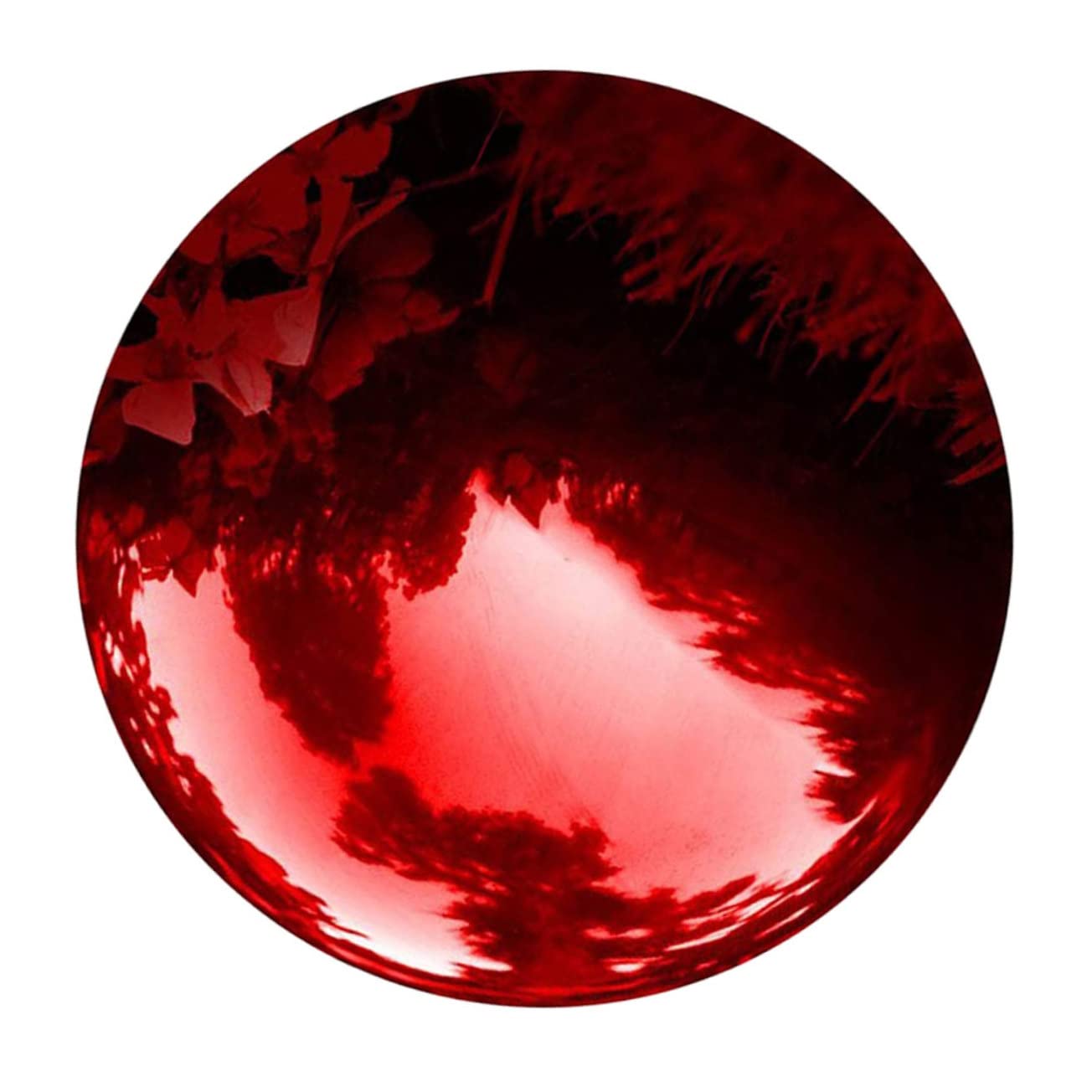 Abaodam Reflective Garden Garden Balls Outdoor Purple Large Stainless Steel Gazing Ball for Modern Decor