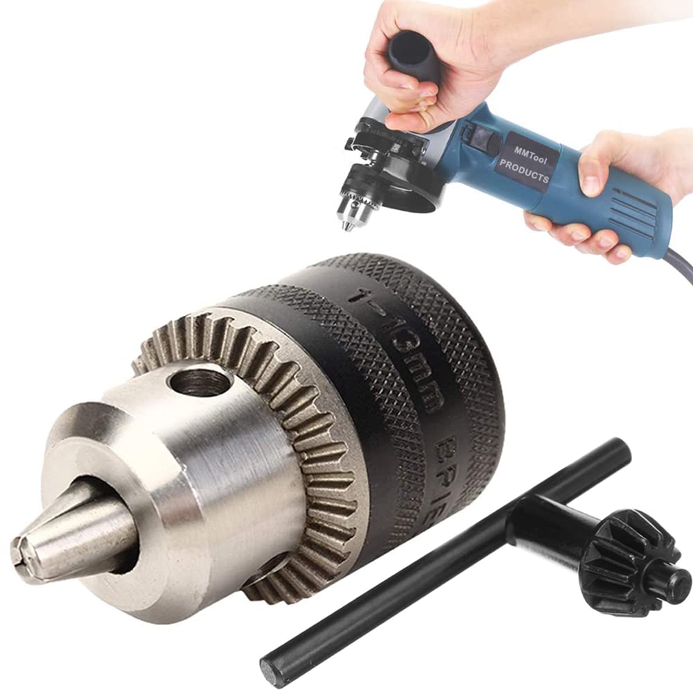 13mm Drill Chuck With Adapter for Angle Grinder Convert to drill 1mm to 13mm (M10-1/2UNF) (B0BMKSMTPM) Amazon Price History, Amazon Price Tracker