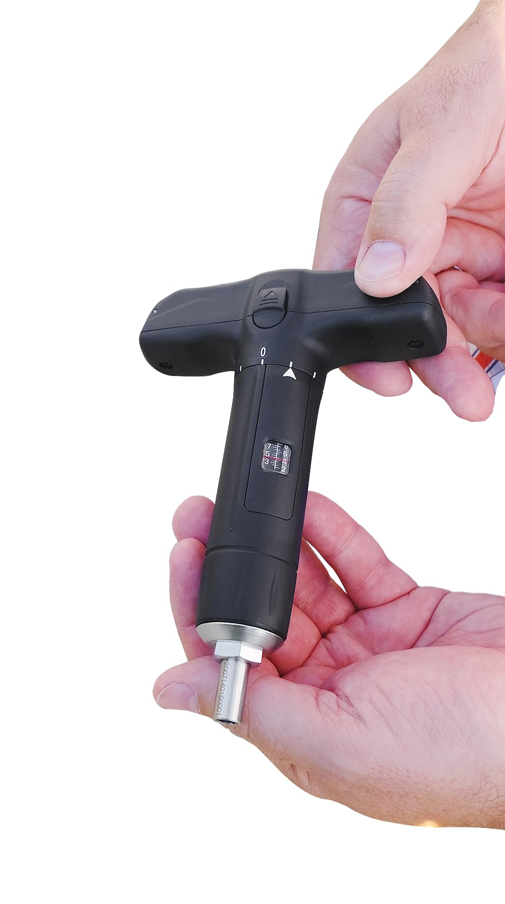 SW-Stahl Llave Dinamométrica con Mango en T, 2-8 Nm, 13 Piezas 03913L | Juego de herramientas con bits para un ajuste preciso del par de giro en vehículos, escala graduada y mango ergonómico