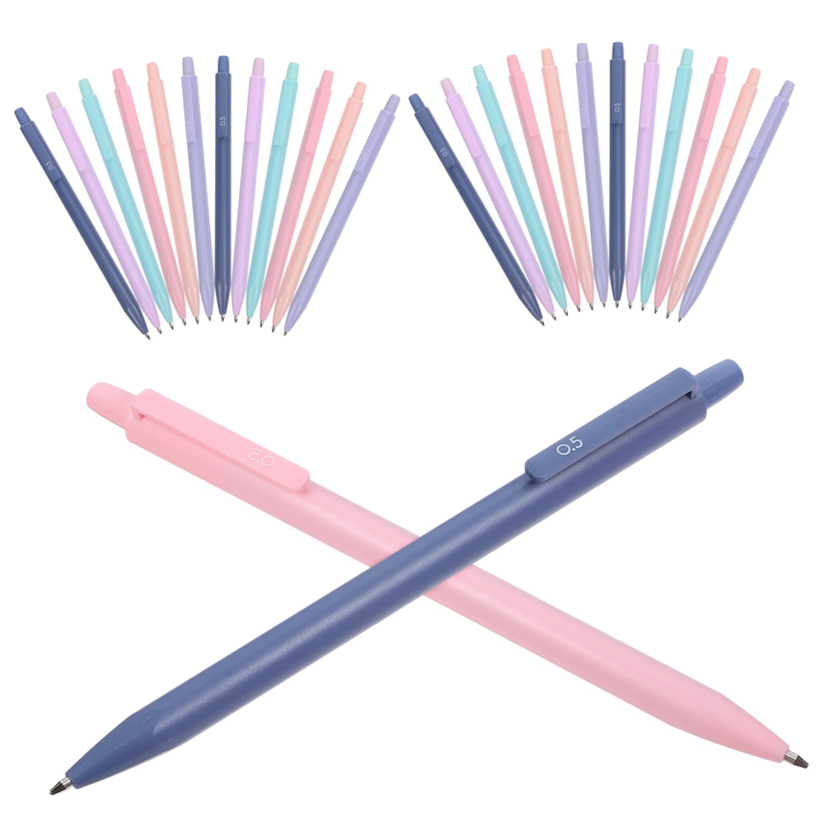 Angoily 3 Set Matite Meccaniche Automatiche Colorate Per Studenti Impugnatura Ergonomica Antiscivolo Design Per Scrittura E Ricaricabili E Facili Usare 30 Pezzi*3
