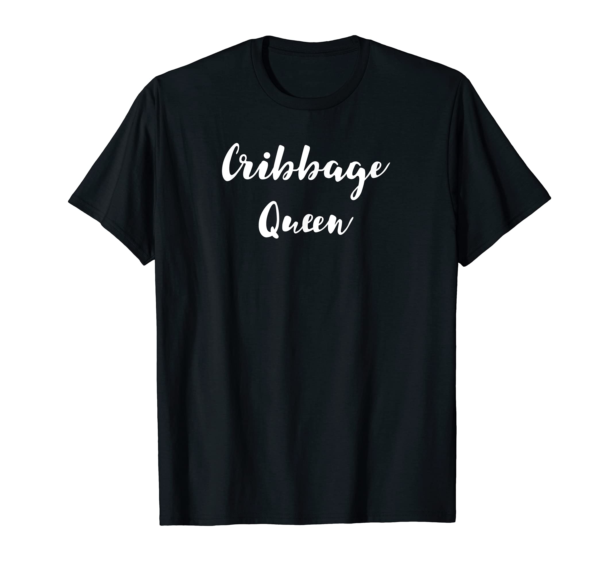 Cribbage Queen funny card game players T-Shirt