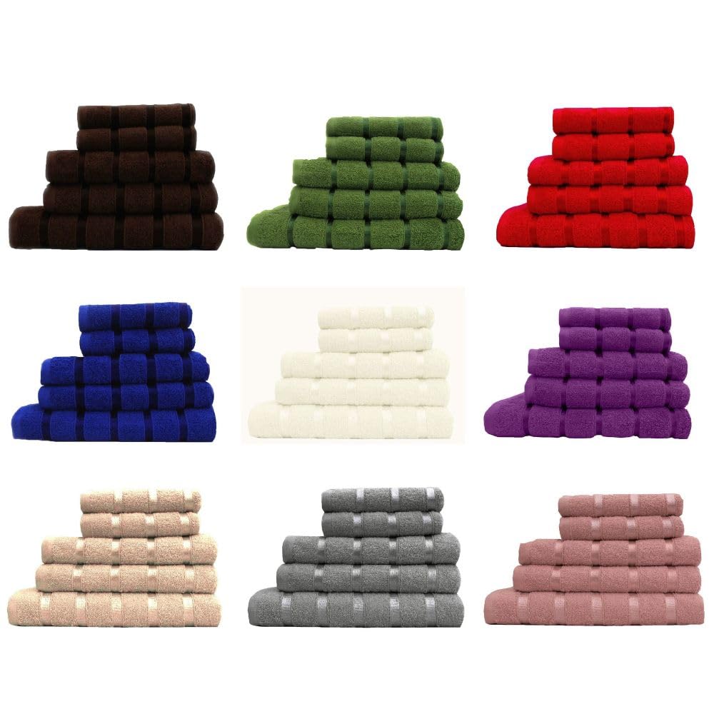 London Dream Cream 100% Egyptian Cotton Luxurious Bath Towels 500 Gsm, Durable Super Soft & Absorbent Bathroom Towels (70 X 120 Cm, )