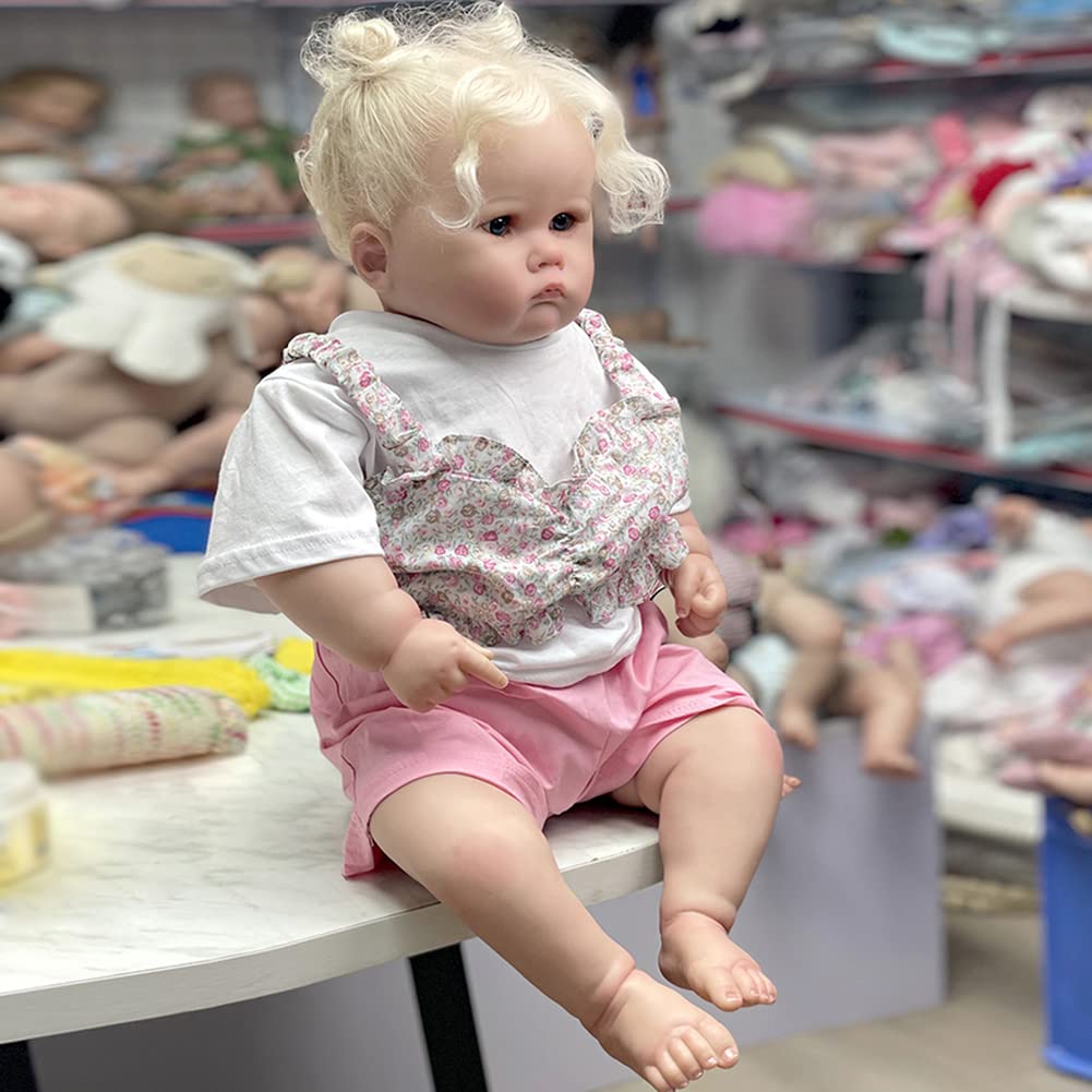 Amazon | Lonian 24インチ 60cm 大型 リボーンドール ソフトタッチ