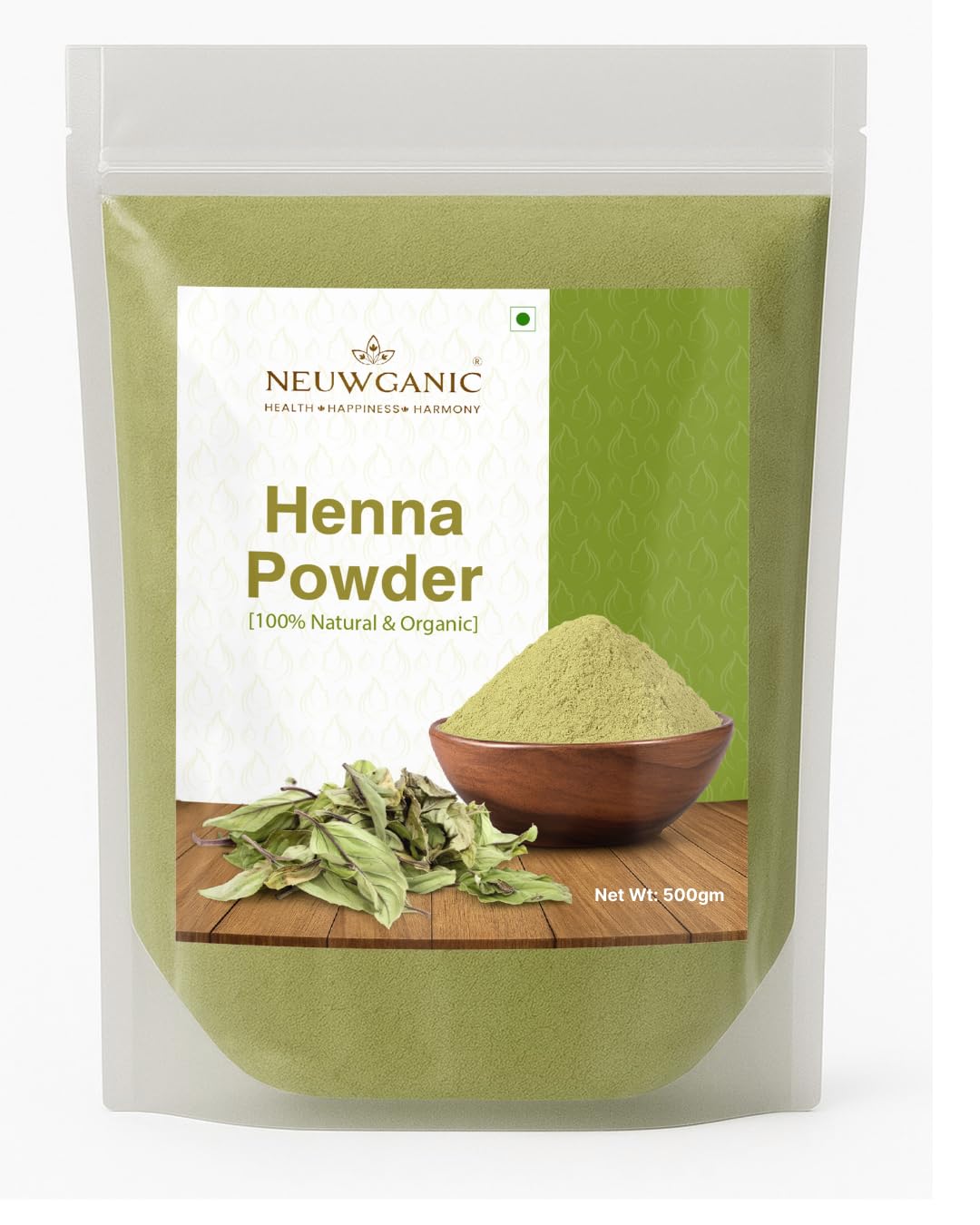 Neuwganic - Heena Powder for Hair & Skin - Pure & Herbal - Promotes Hair Growth, Conditions Scalp & Adds Natural Shine - Chemical-Free Mehndi Powder for Hair Coloring & Skin Care - 500g-picture-55