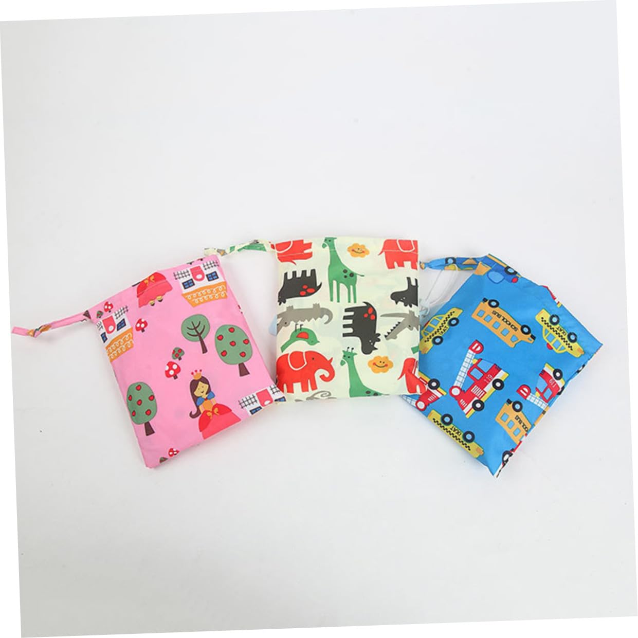 Tablier de Peinture Imperméable pour Garçon et Filles Manches Longues Motif Cartoon Rose Taille S Polyester Antitache et Respirant Vêtement de Protection pour Activités