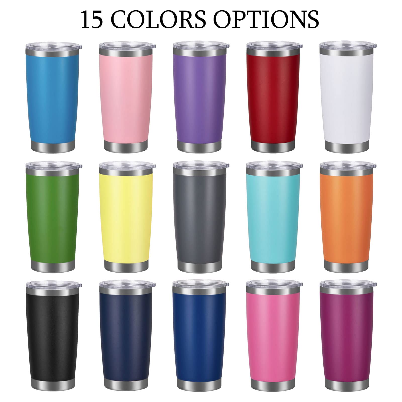 Amazon.com | Personalized Tumbler with Lid and Straw Custom Stainless Steel  Cups Mug with Engraved Name Text Customized Travel Coffee Tumbler Gifts for  Men Women 20oz: Tumblers & Water Glasses