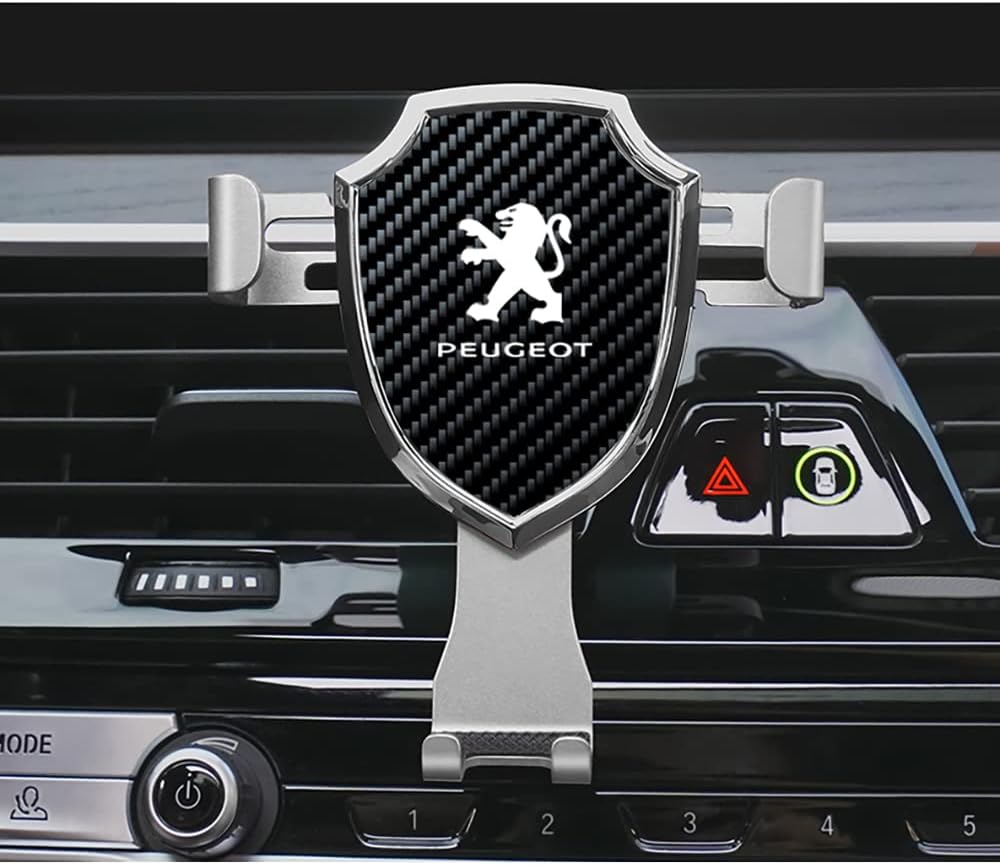 KECKS Support Téléphone Voiture, pour Peugeot 308 307 206 208 207 3008 508 407 2008 5008 406