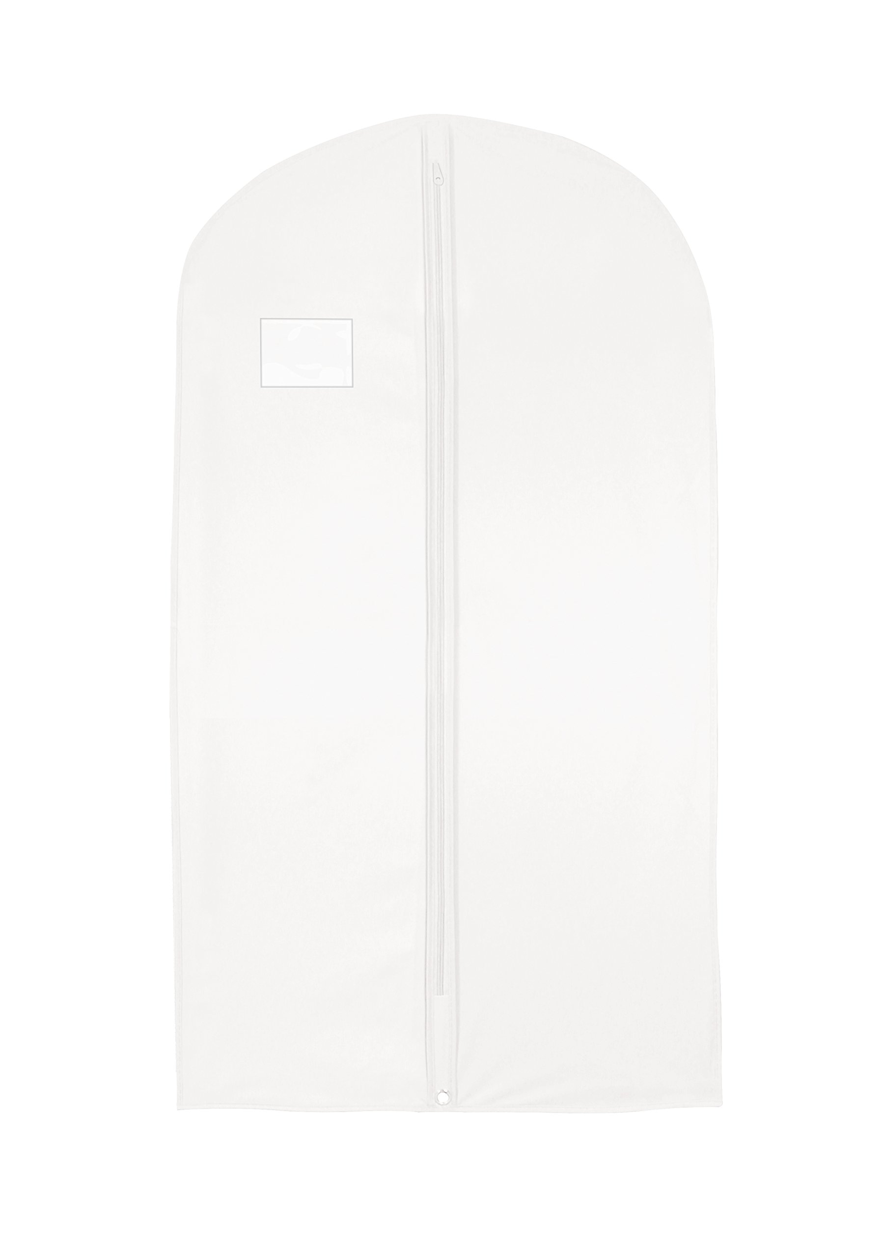 Hoesh International Men's White Luxury Suit Breathable Cover Bags (24 X 40, )