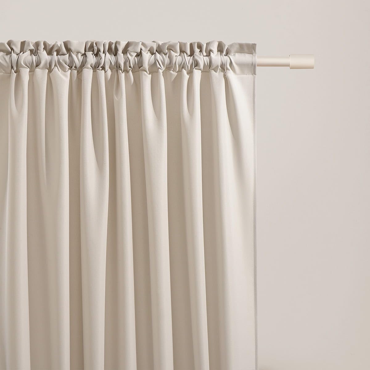 ROOM99 Aura Gordijn met plooiband, 180 x 260 cm breed x hoogte