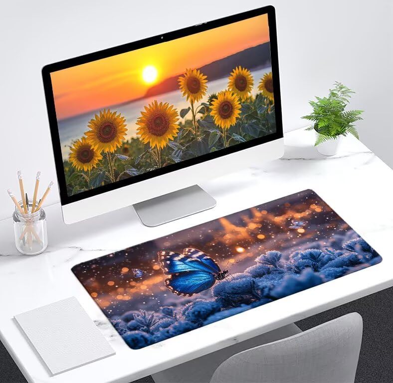 Mousepad grande para evitar el dolor de muñeca y proteger el escritorio 2