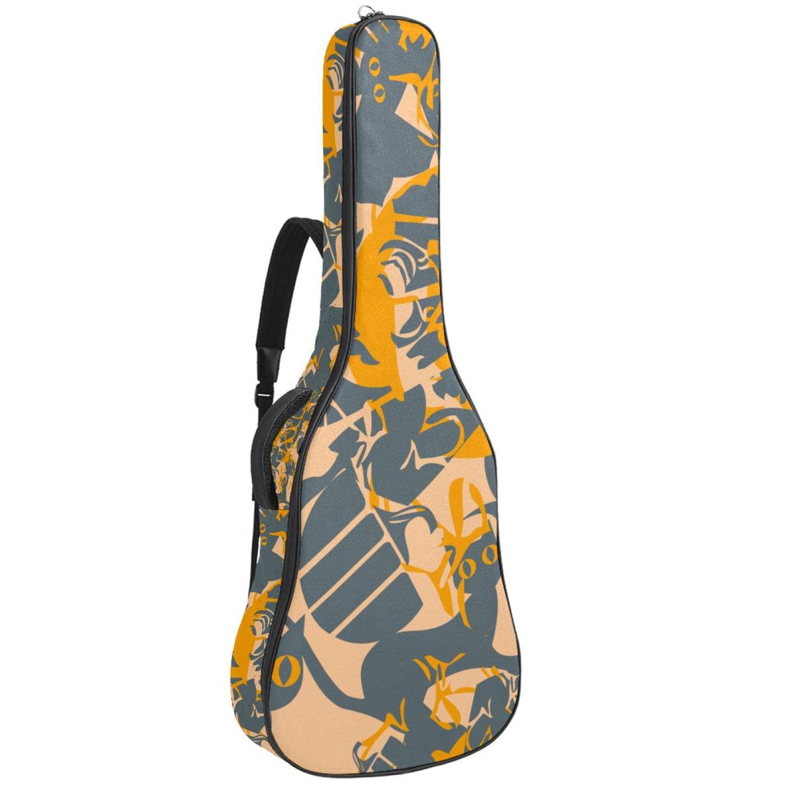 アコギ  ケース付き Amazon | 可愛い猫 動物 アコギ ギターバッグギターケース