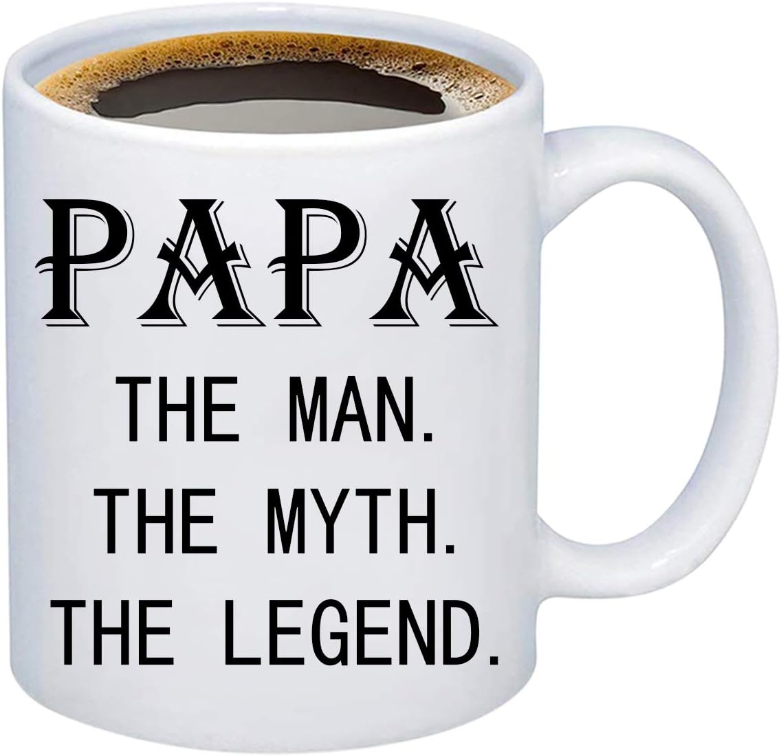 Crazy Deals POTIY Papa Gift BEST Papa Coffee Mug for Father Papa The Man The Myth The Legend Grandpa Father's Day Gift (PAPA) Buy 1 get 1 POTIY Papa Gift BEST Papa Coffee Mug for Father Papa The Man The Myth The Legend Grandpa Father's Day Gift (PAPA)