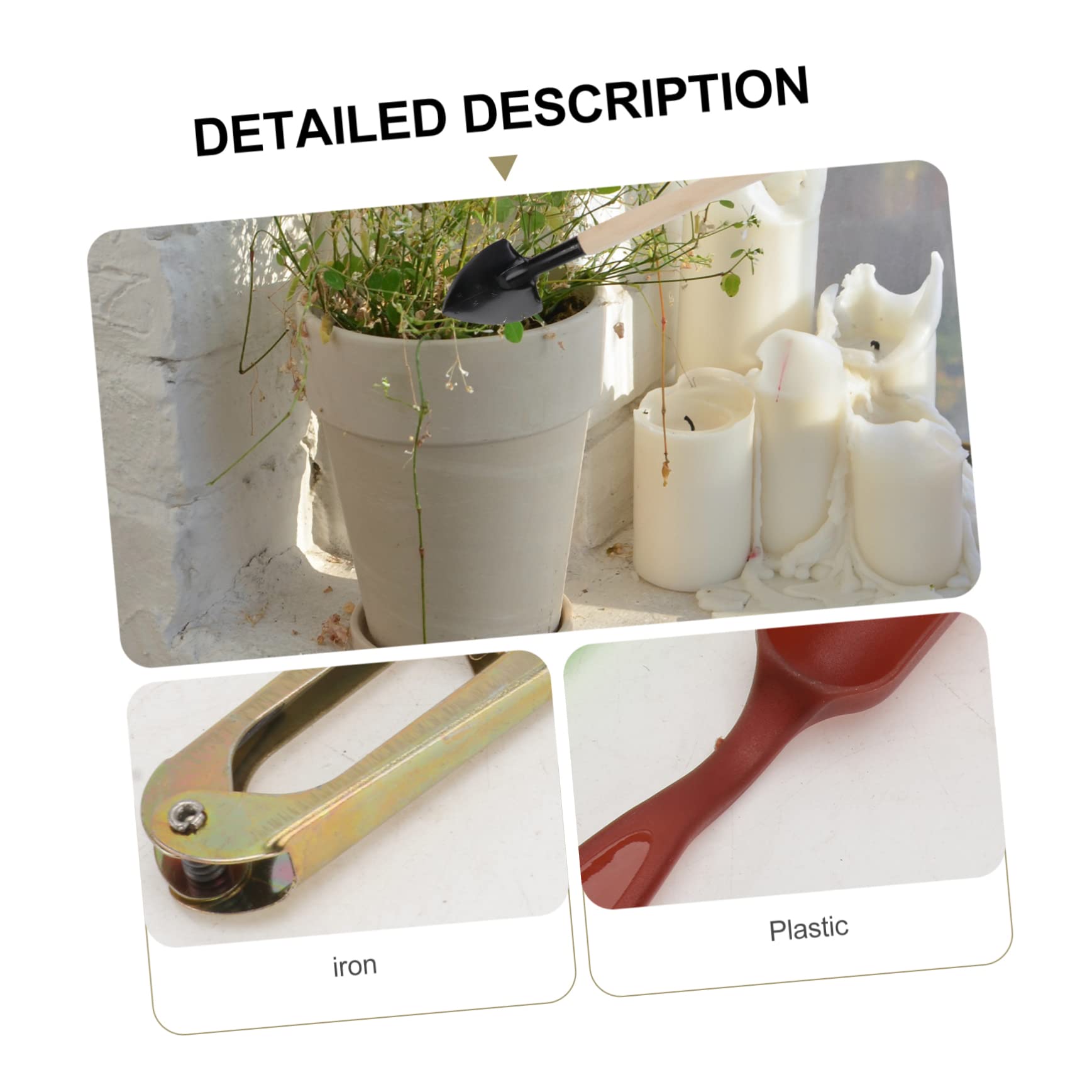 Toddmomy 3 Set Utensili Giardinaggio Materiale Durevole Attrezzi per Piantare Trapiantare Zappare e Irrigare Piante per Bonsai Piante Vaso e Cura Del Giardino