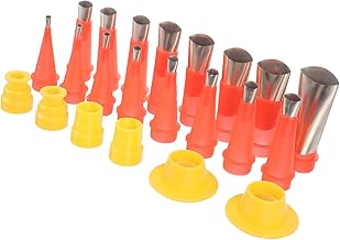 BETOOKY Conjunto De 1 Kit De Conectores Ferramenta De Rejunte Aplicador De Bicos De Calafetagem Cones De Bicos De Calafetagem Ferramenta De Acabamento De Calafetagem Ferramenta De