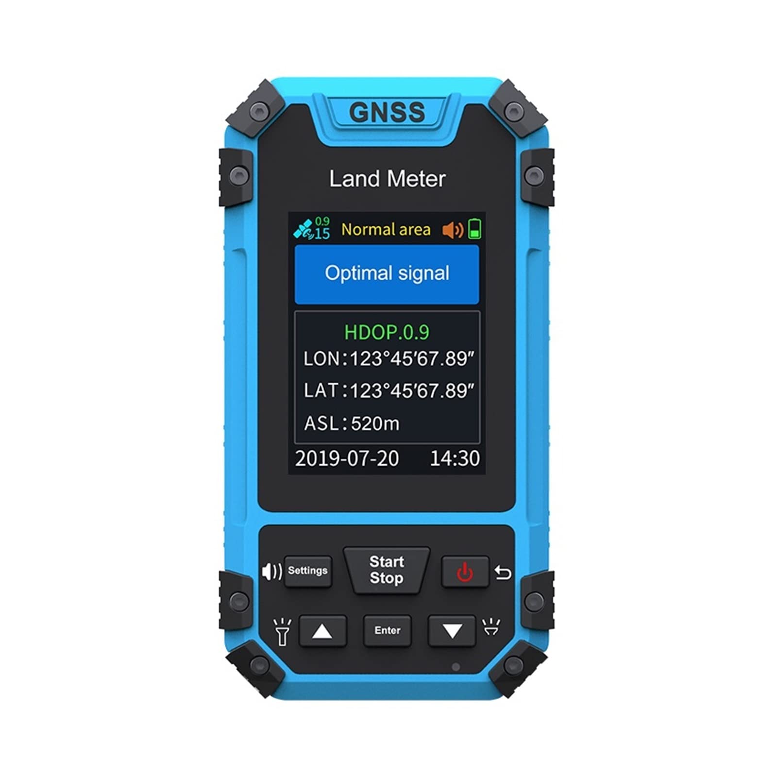 Ręczny miernik terenu GPS S3 GPS Survey Equipment Licznik gruntów Rolnictwo Pomiar gruntów Kolorowy wyświetlacz Przyrządy do pomiaru terenu Narzędzie pomiarowe do pomiarów zewnętrznych