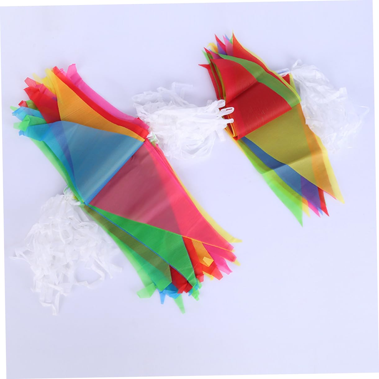 Kisangel 2sets 30m Wimpel Banner Flaggen Bunte Bunting Für Party Dekorationen 4packs * 2