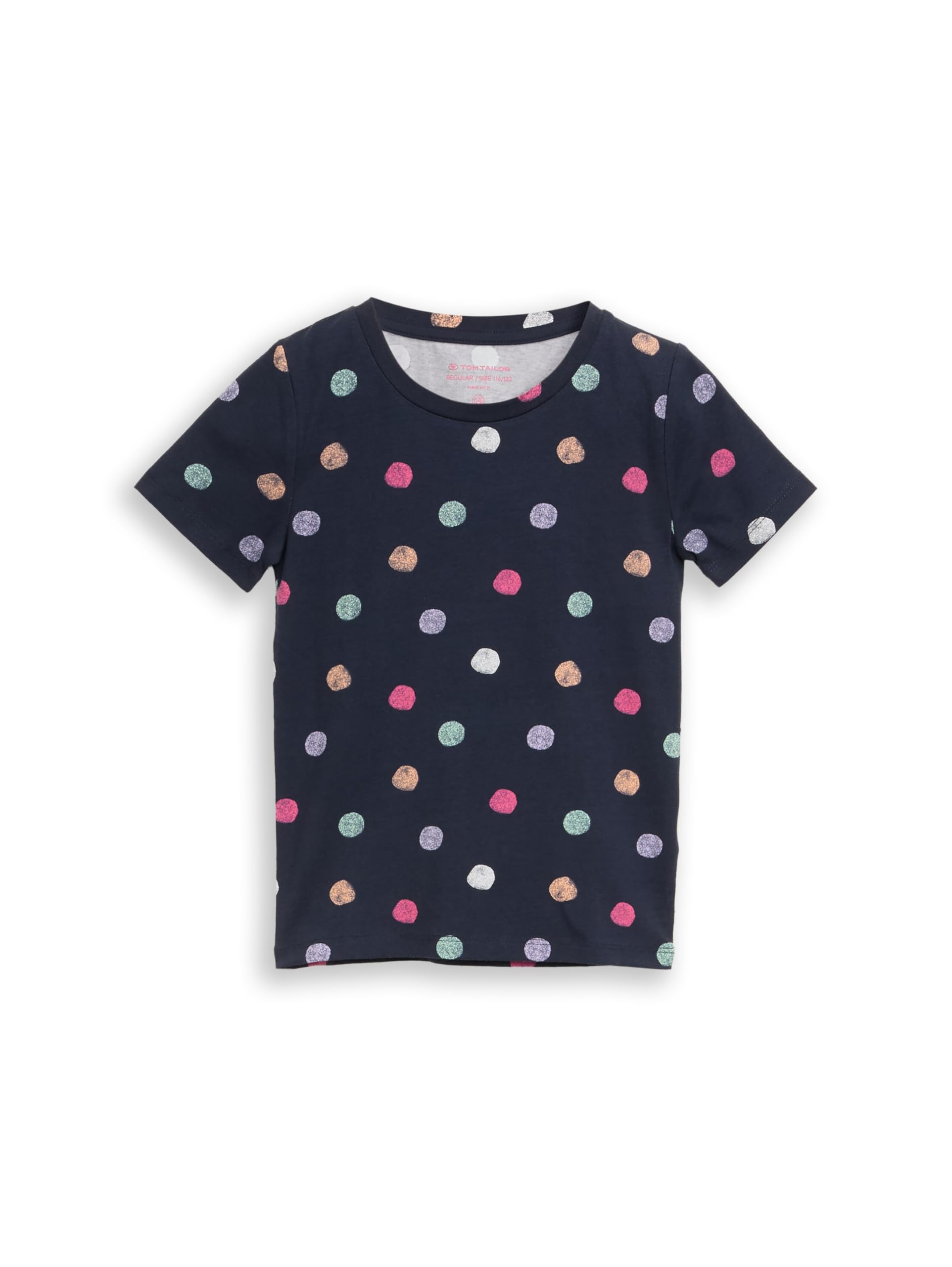 TOM TAILOR Mädchen Kinder T-Shirt mit Allover-Print