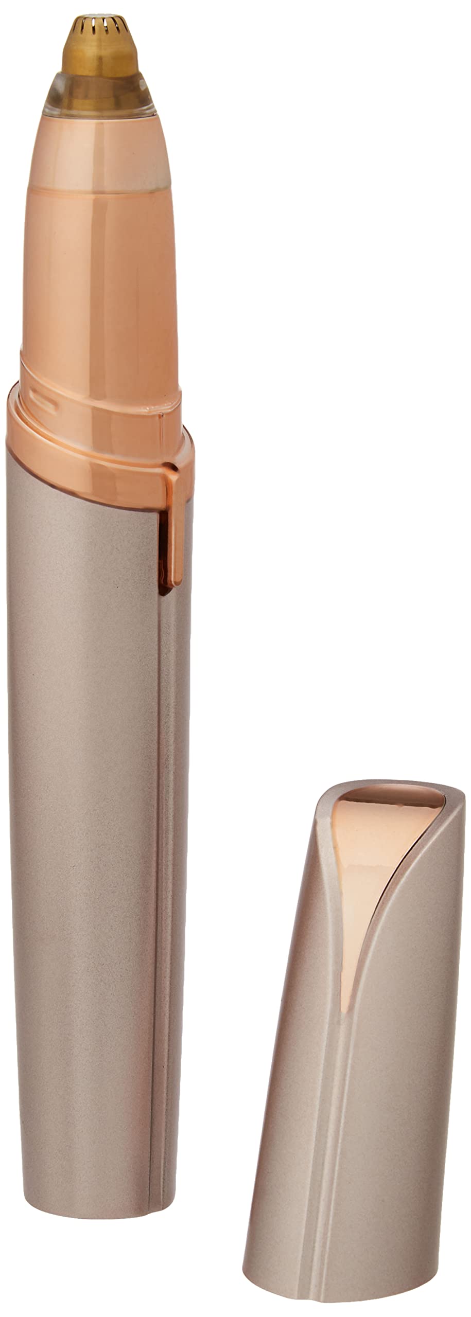Épilateur électrique pour femme avec lumière LED, épilateur portable pour nez, sourcils, joues, aisselles, lèvres, menton sans batterie
