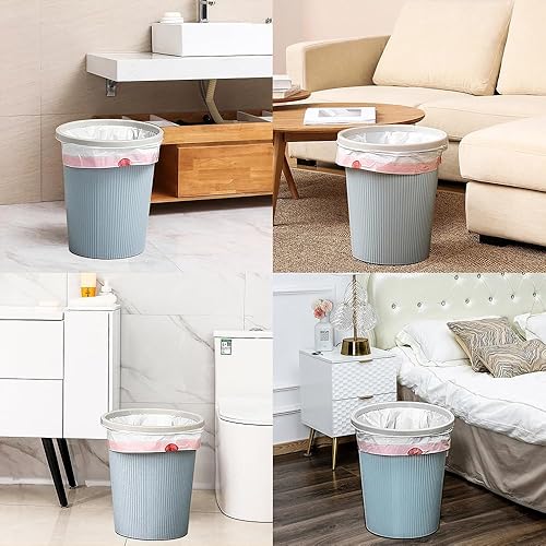 Miniatura 2 de Fancial Bolsas de basura de reciclaje, azules, 13 galones, 60 unidades