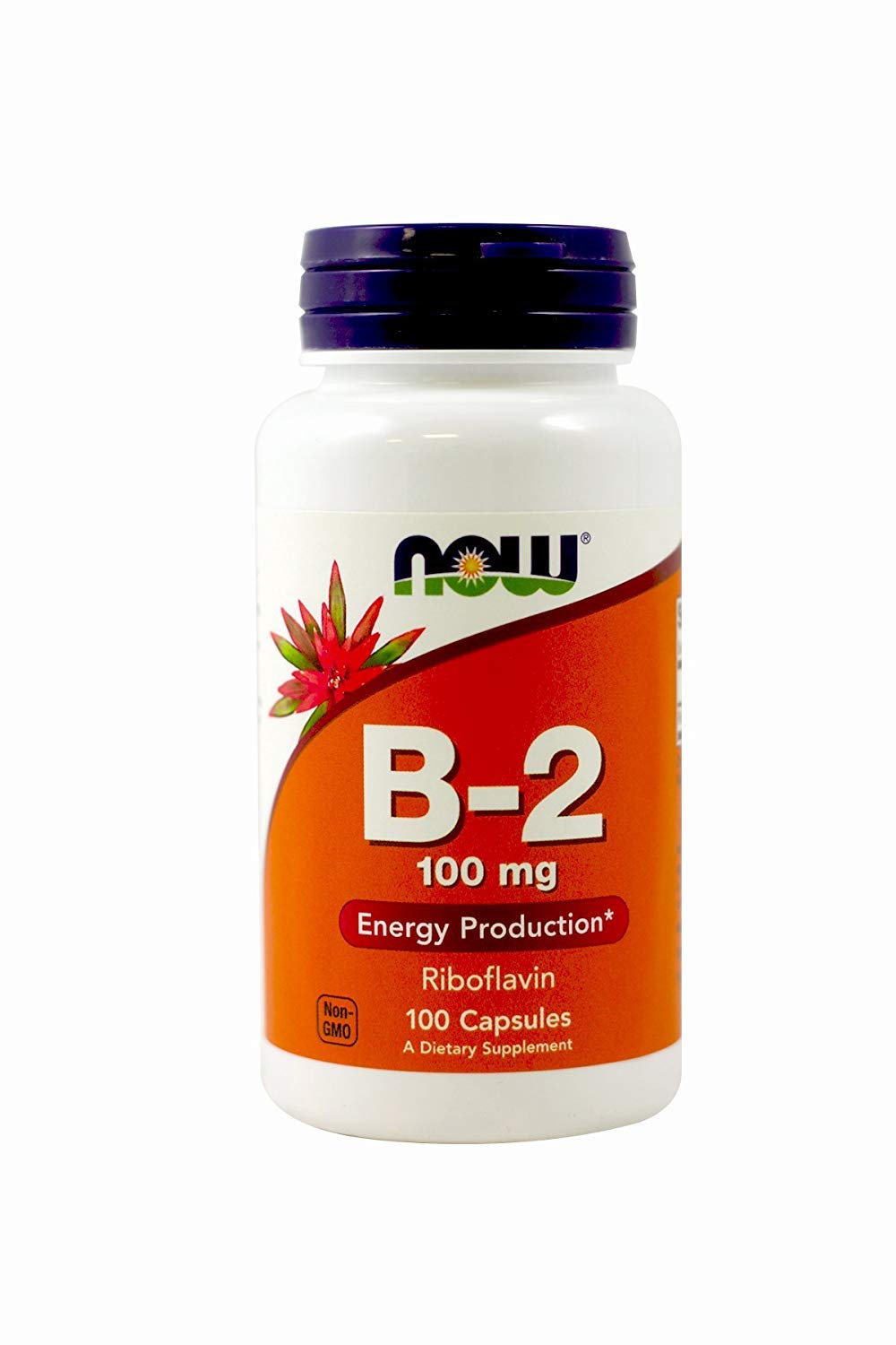 NOW FoodsVitamin B-2 100 mg Caps, 2 pk