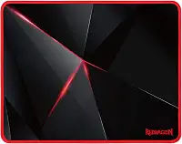 Redragon MOUSEPAD GAMER CAPRICORN 330x260x3MM P012, preto/vermelho