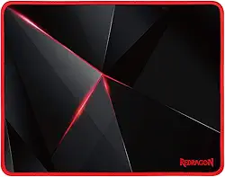 Redragon MOUSEPAD GAMER CAPRICORN 330x260x3MM P012, preto/vermelho