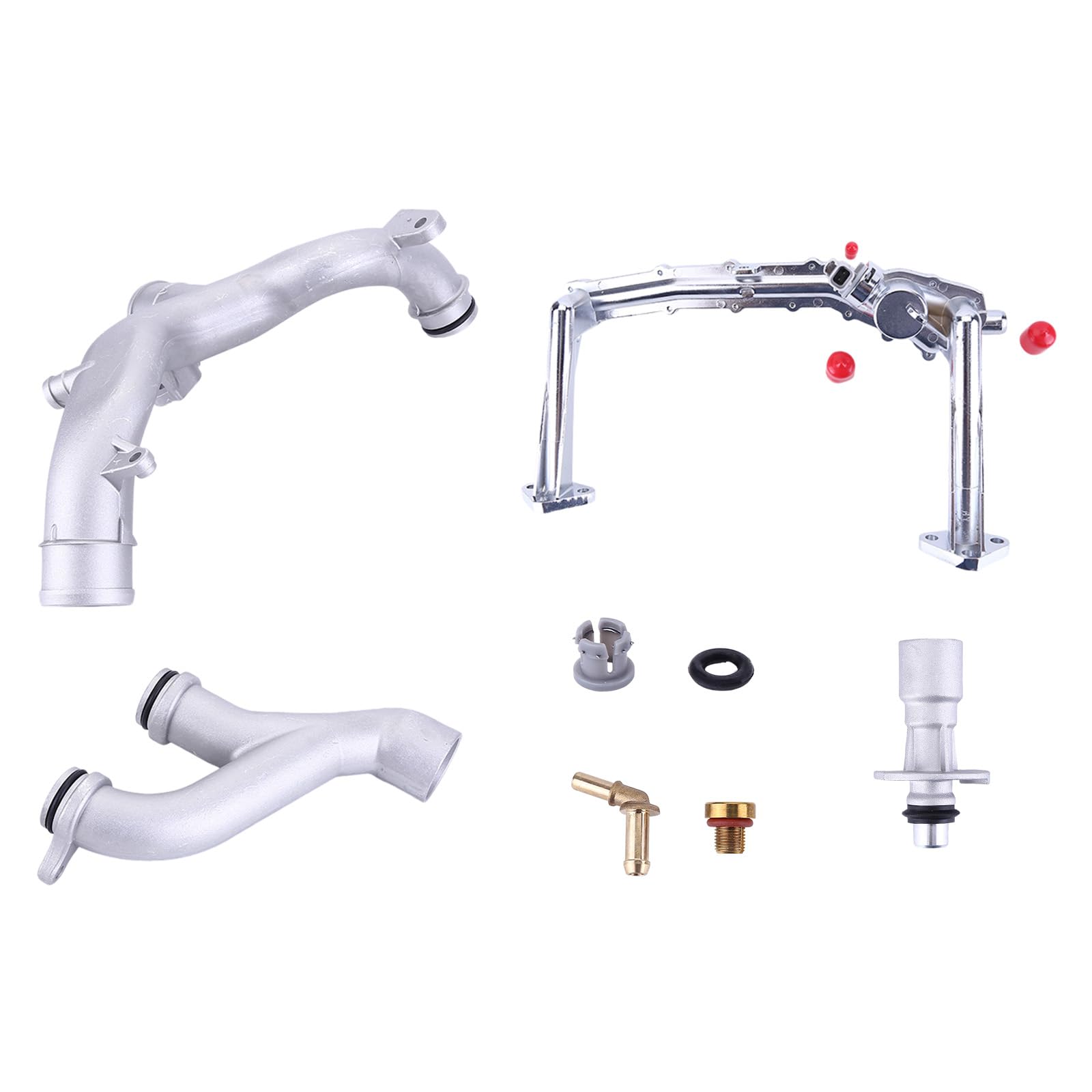 LR109401 Aluminum Rear Coolant Water Heater Pipe (3.0L Only) Fit For - View #3