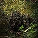EAmber Ghillie Suit Gilly Hunting Suits Pants 3D Leaf Camo Camouflage Coveralls Youth Adult Lightweight Clothes for Halloween Party, Jungle Hunting, Shooting, Airsoft
