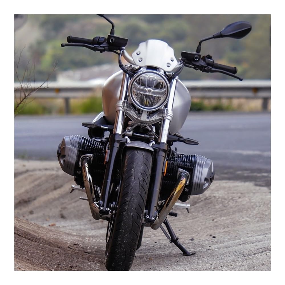 CRDWN Parabrezza per Moto per B&MW R Nine T NINET RNINE T 9 T Racer Pure Urban Scrambler 2014-2023 Parabrezza per Moto Parabrezza in Alluminio per Parabrezza (Color : 5y