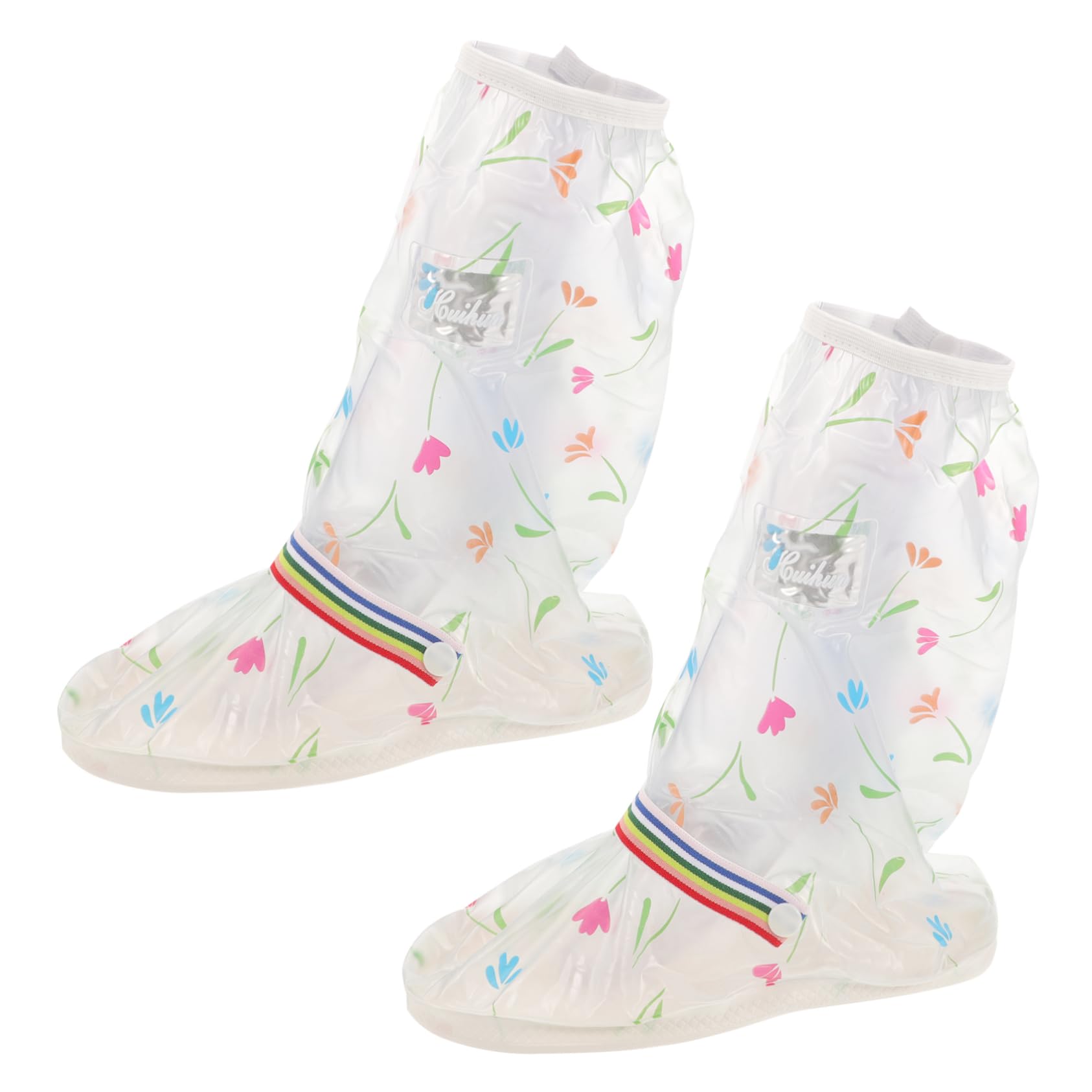 Toddmomy cubrezapatos Impermeable Bolsa de Zapatos Botas de Lluvia Gel Waterproof Impermeables Accesorios Protector de Zapatos de Ciclismo Cubierta de Zapatos de polivinilo