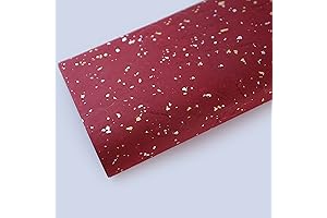 Burgundy Christmas Wrapping Paper, Korean Gold and Silver Dot Gift Wrapping Paper