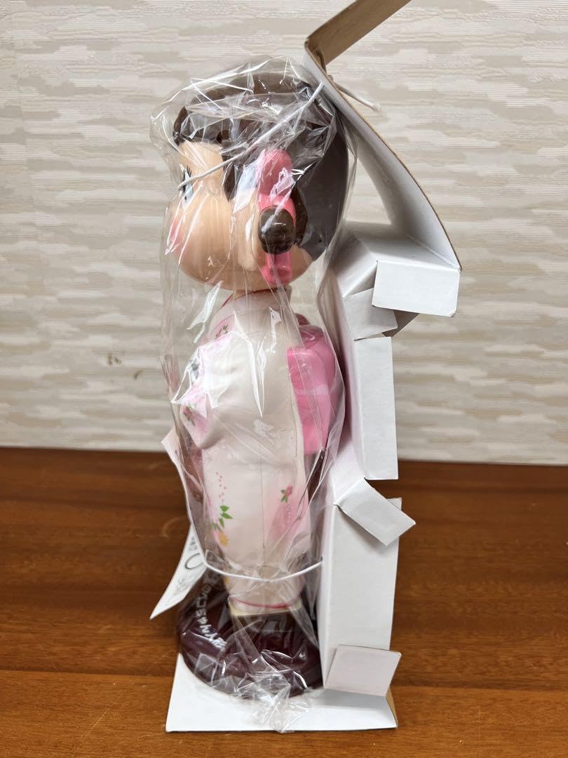 Amazon | 不二家 ペコちゃん お楽しみ袋 首ふり着物人形 白 No.393