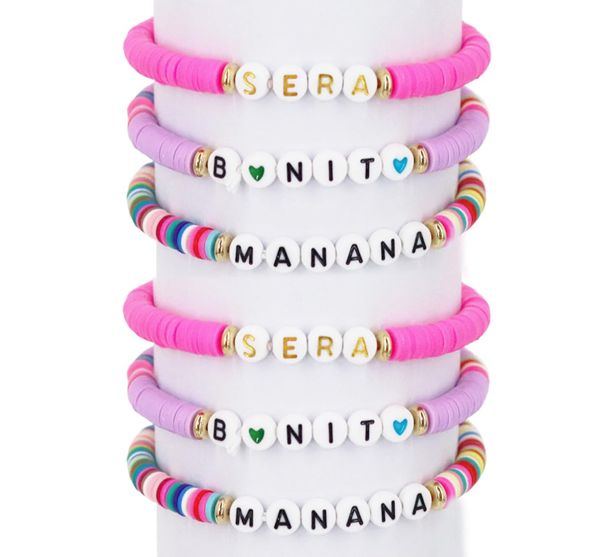 Shelling HomeKarol G Bracelet Inspired Bracelets Manana Sera Bonito Bichota Merch Jewelry for Women Girls, Medium, Nylon, no