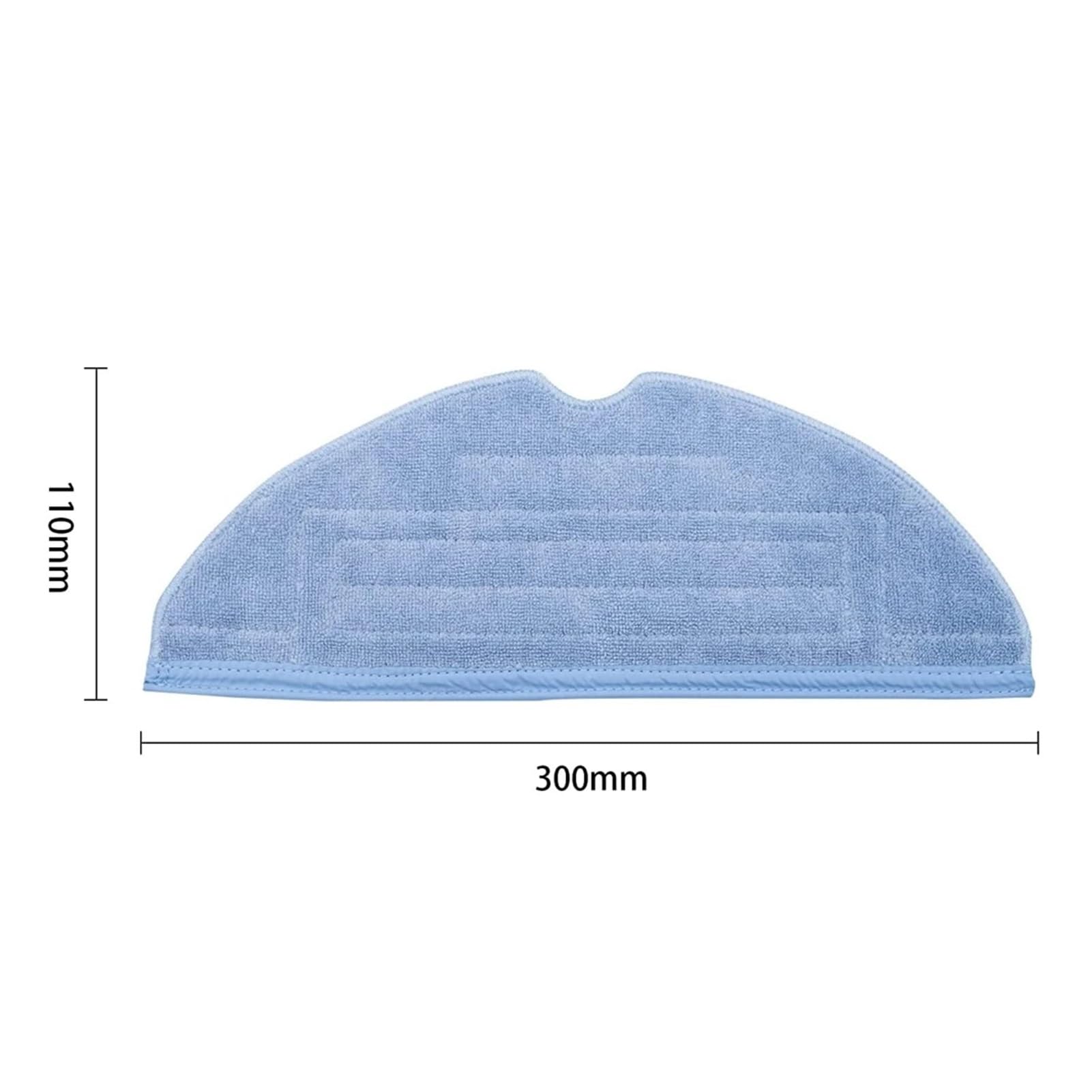 Almohadillas de Limpieza de Ropa de fregona de Microfibra de Repuesto compatibles con Accesorios for aspiradoras T7S T7S Plus S7 6 uds