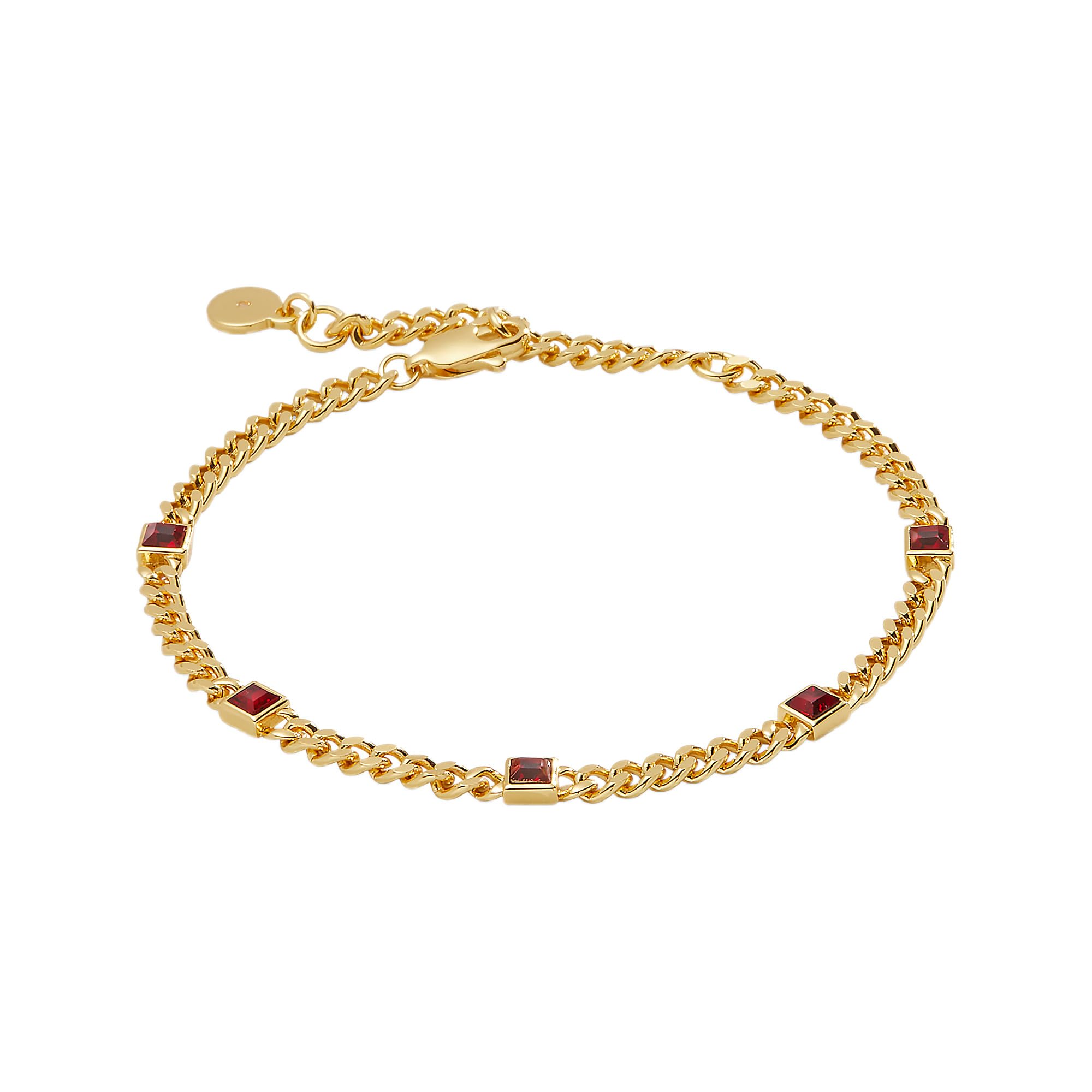 Alex and Ani September Birthstone Sapphire Curb Chain Bracelet
