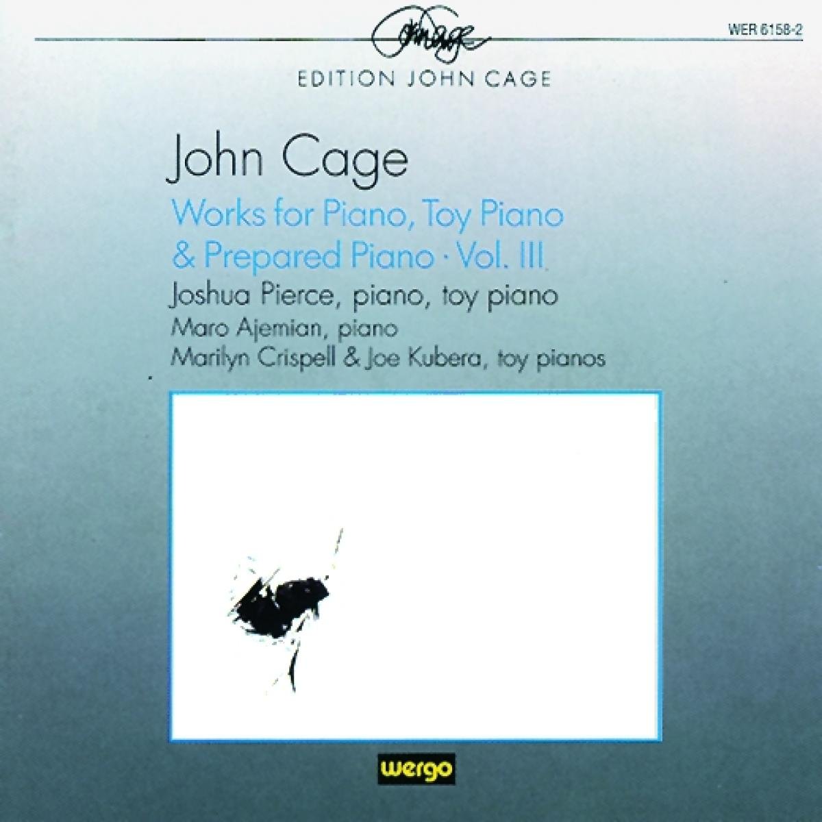Cage: Works for Piano, Vol.3