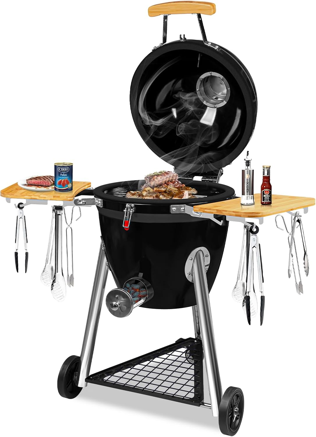 Large Kamado Charcoal Grill