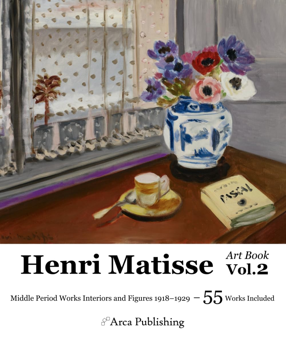 Henri Matisse Art Book Vol.2 Middle Period Works Interiors and Figures 1918–1929 (Arca Publishing Art Books)