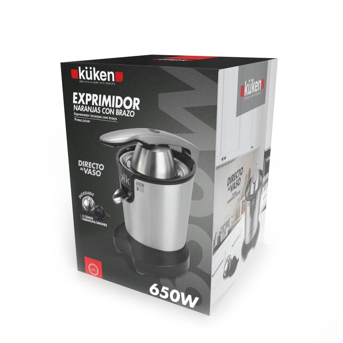 Kuku Orange Press 650 W C/Arm