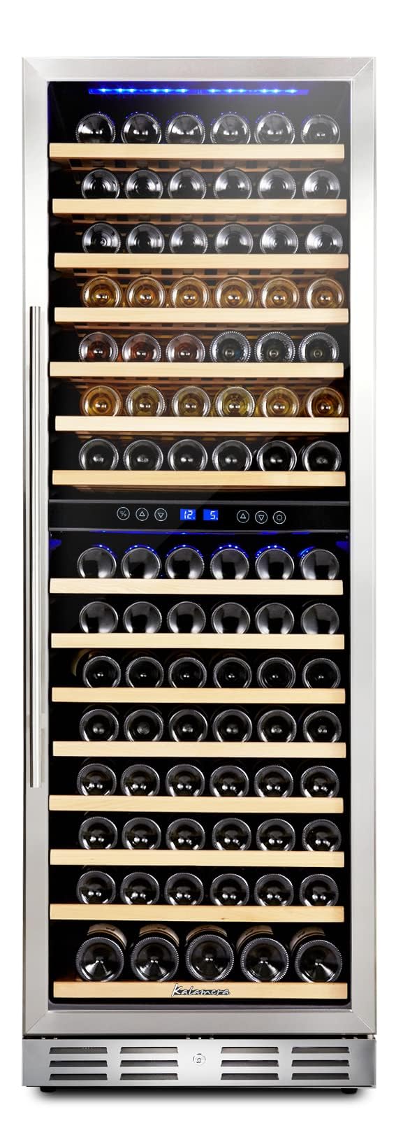 7 Best 150 Bottle Wine Refrigerators: Top Picks for Wine Lovers 2 Kalamera 157 Bottle Freestanding Wine Cooler