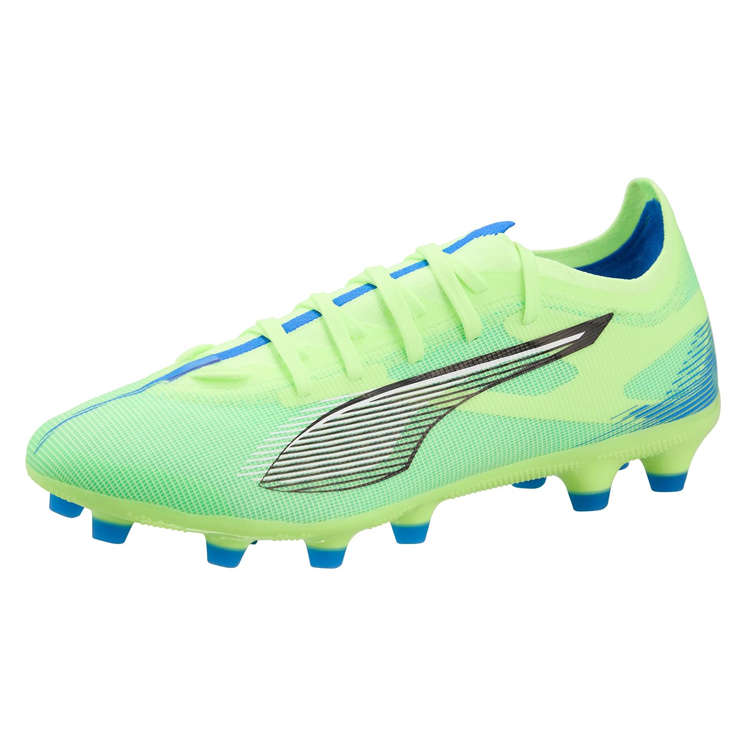 PUMA(???) Unisex's Soccer Cleats for Soil and Artificial Turf, 24 Fall/Winter Colors Fiji Apple/Puma White/Blue Maging (03), 8.5