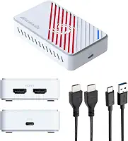 AVerMedia Placa de captura HDMI 4K para streaming, PS5/Pro, Xbox, Switch, PC, dispositivo de captura de jogos USB 3.2 para Twitch, OBS, YouTube, Discord, gravação de baixa latência, GC553Pro Live