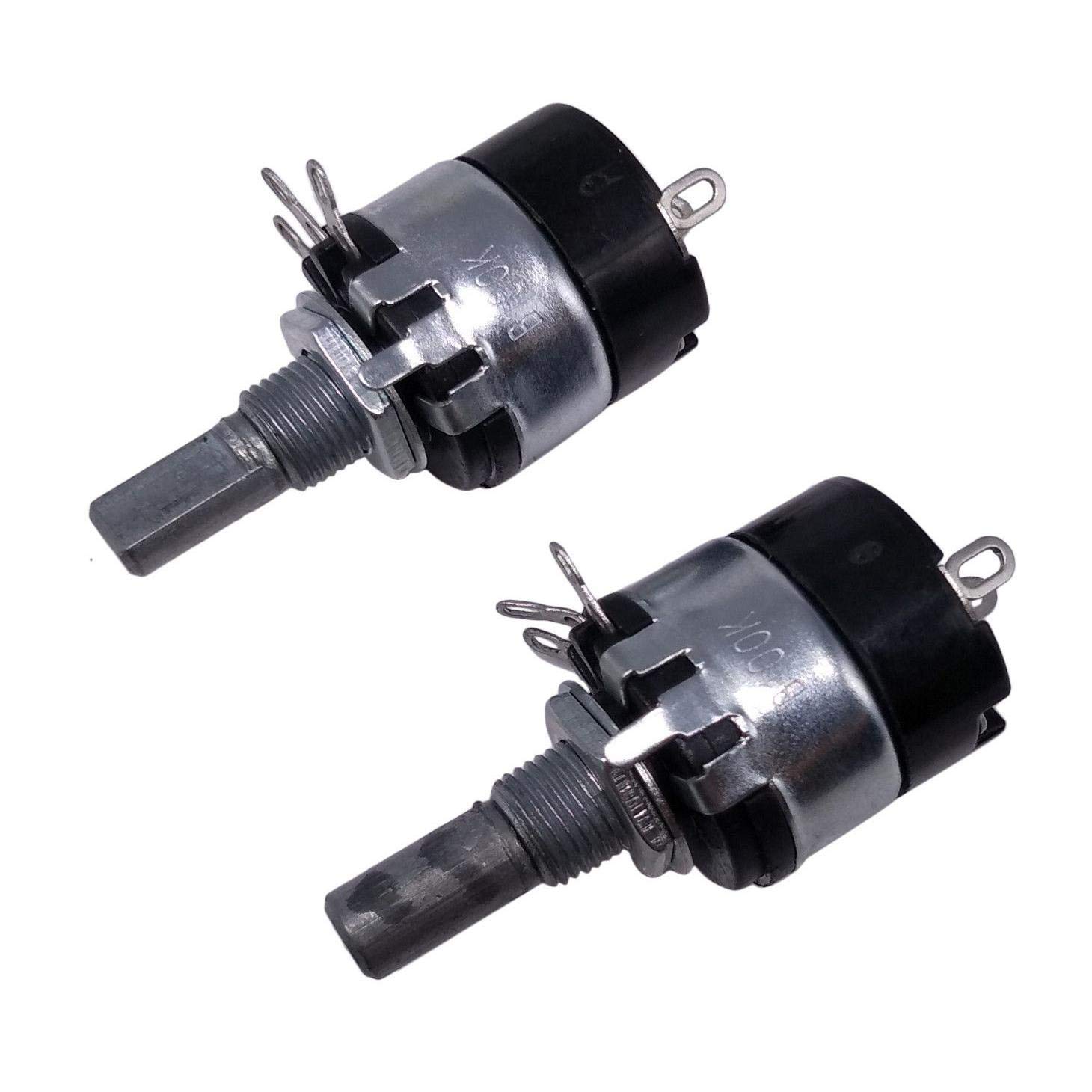 2pcs 100K ohm B100K Linear Potentiometer ON/Off Switch WH1372 RV1372