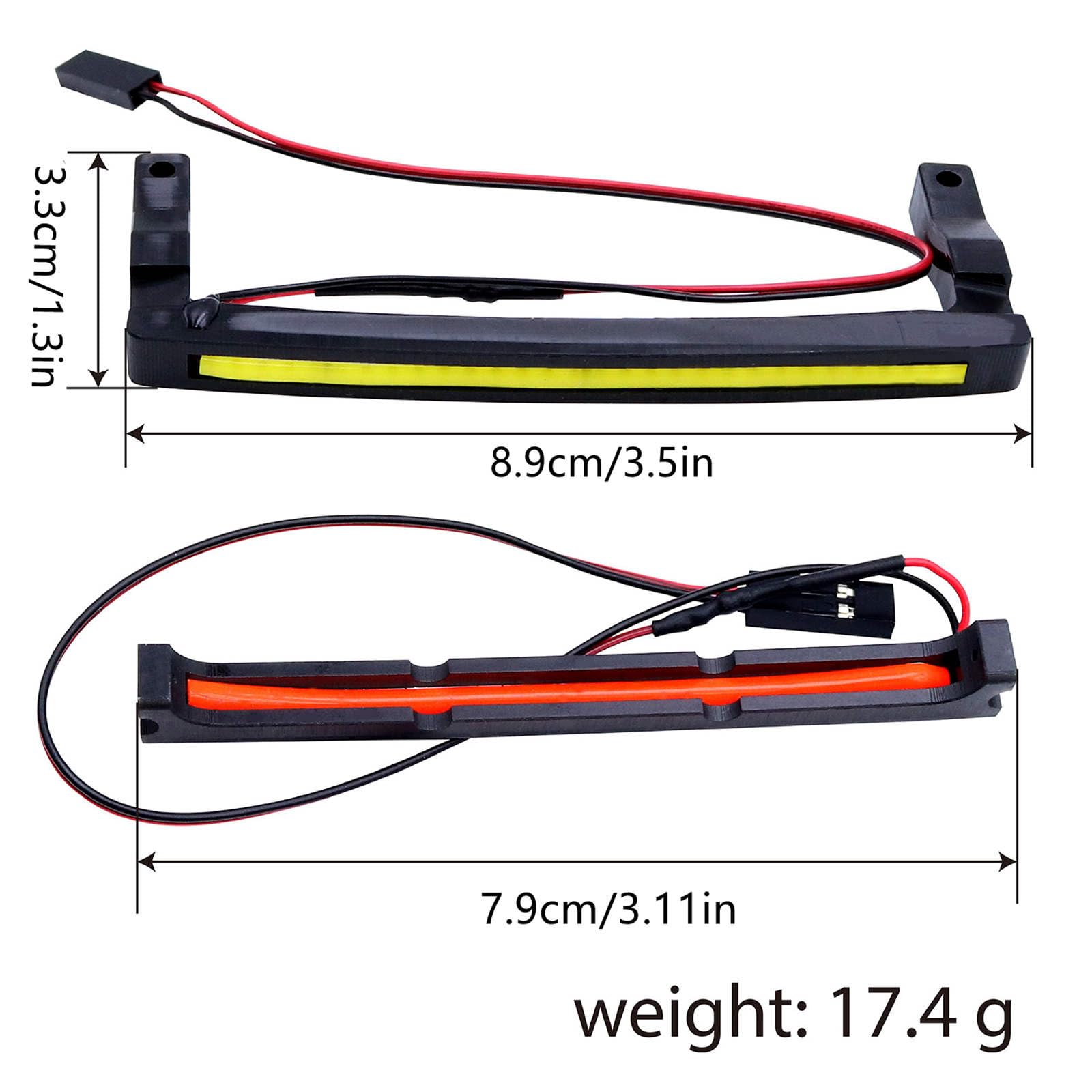 1/14 RC wyścigi samochodowe przednie i tylne światła zestawy lamp do ARRMA 1/14 Mojave GROM RC części do ulepszenia samochodu