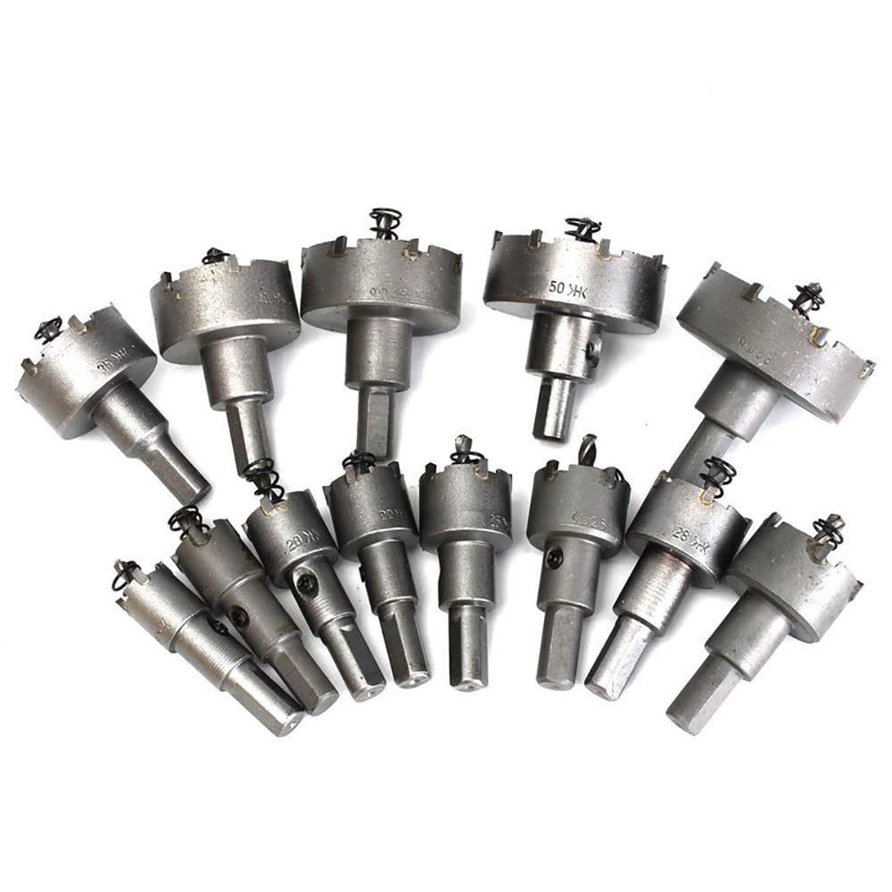 Sourcing Map 42mm Carburo Agujero Cortador, Agujero Sierras Para 5mm Inoxidable Acero Lámina Metal