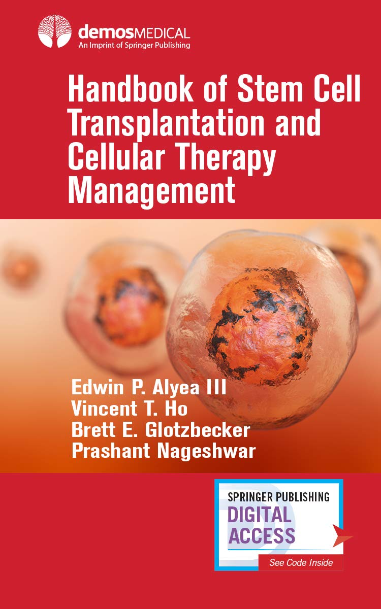 Handbook of Stem Cell Transplantation and Cellular Therapy Management (English Edition)