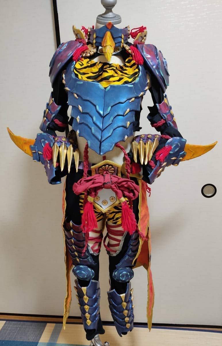 【モンハン4】ブレイブ装備　レア　メンズL　コスプレ衣装　E-8427★ モンハン4】ブレイブ装備 レア メンズL コスプレ衣装 E-8427