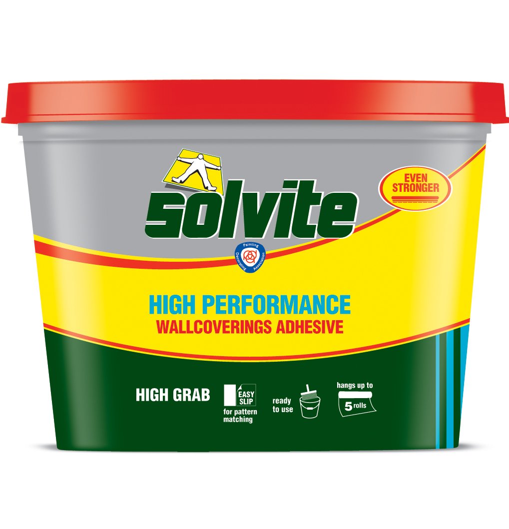 Solvite 1273282 Ready Mixed Wallpaper Adhesive Heavyweight And Textiles Hangs Hangs Upto 5 Rolls Buy Online In Papua New Guinea At Desertcart 64629520