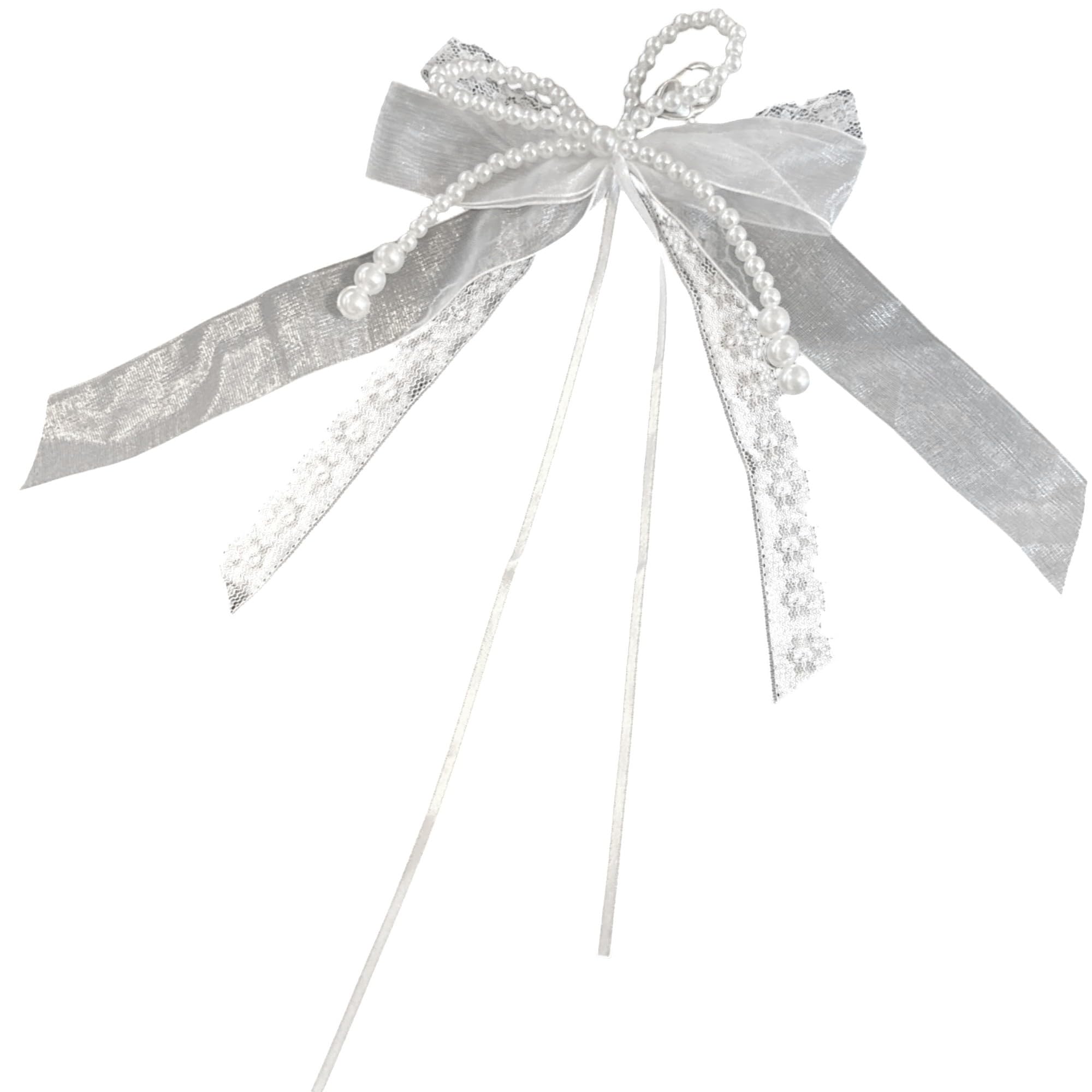 Amazon.co.jp: [GrandslamEX] リボン りぼん レース パール